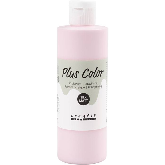 Plus Color Hobbymaling, soft pink, 250 ml/ 1 fl.