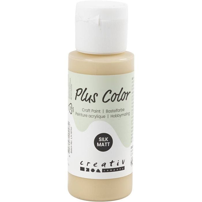 Plus Color Hobbymaling, ivory beige, 60 ml/ 1 fl.