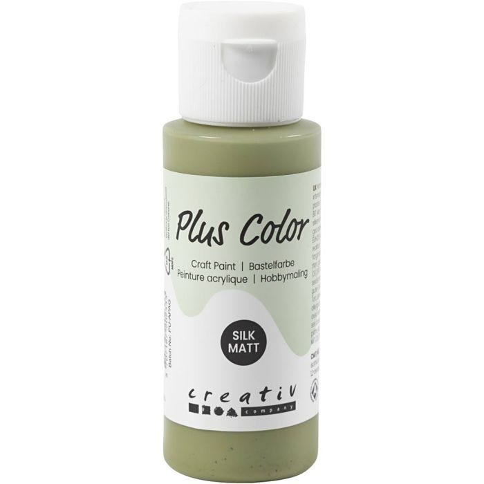 Plus Color Hobbymaling, eucalyptus, 60 ml/ 1 fl.