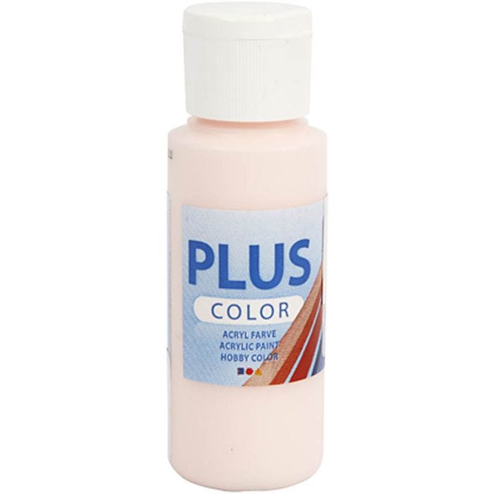 Plus Color Hobbymaling, pale rose, 60 ml/ 1 fl.