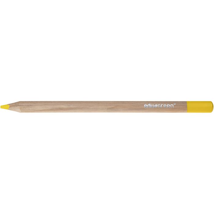 Edugreen Kraftige Farveblyanter, mine 5 mm, gul, 10 stk./ 1 pk.