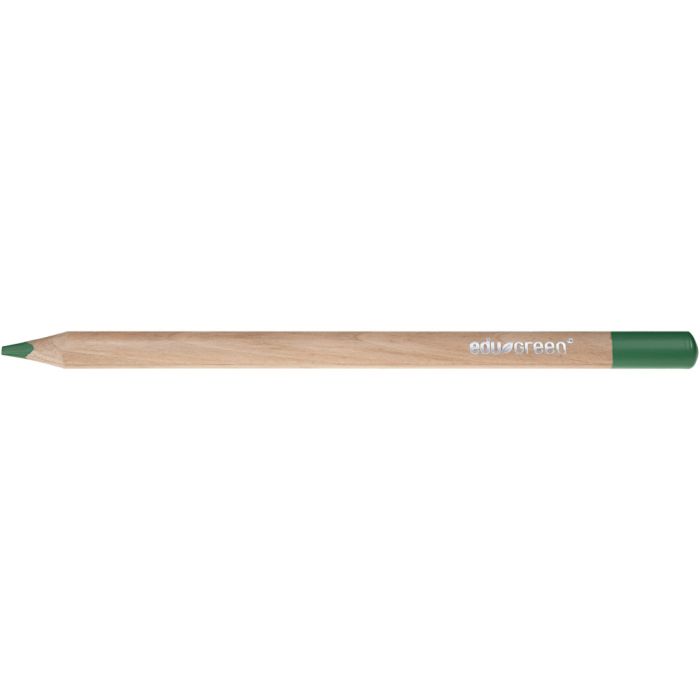 Edugreen Kraftige Farveblyanter, mine 5 mm, grøn, 10 stk./ 1 pk.