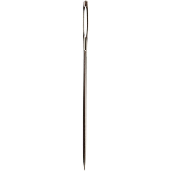 Broderinål, nr. 20, L: 43 mm, med spids, 25 stk./ 1 pk.