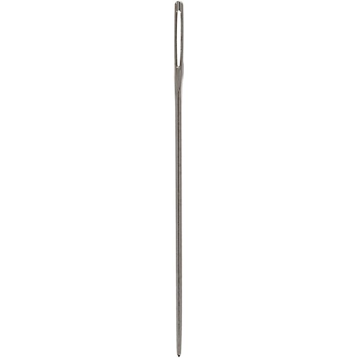 Broderinål, Øjemål 6 mm, nr. 24, L: 36 mm, uden spids, 25 stk./ 1 pk.