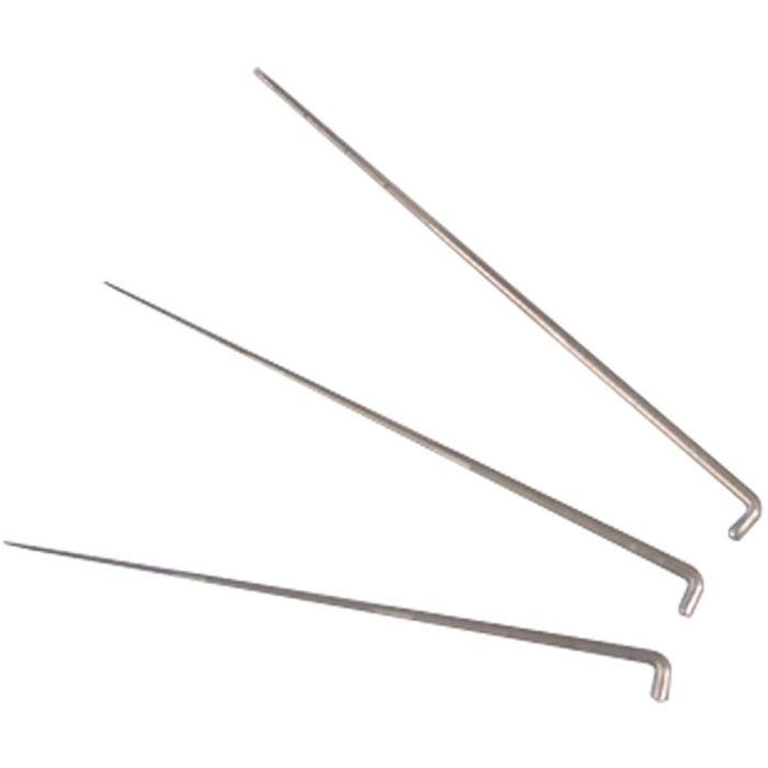 Filtenål, L: 7,5 cm, grov,fin,mellem, 3 stk./ 1 pk.