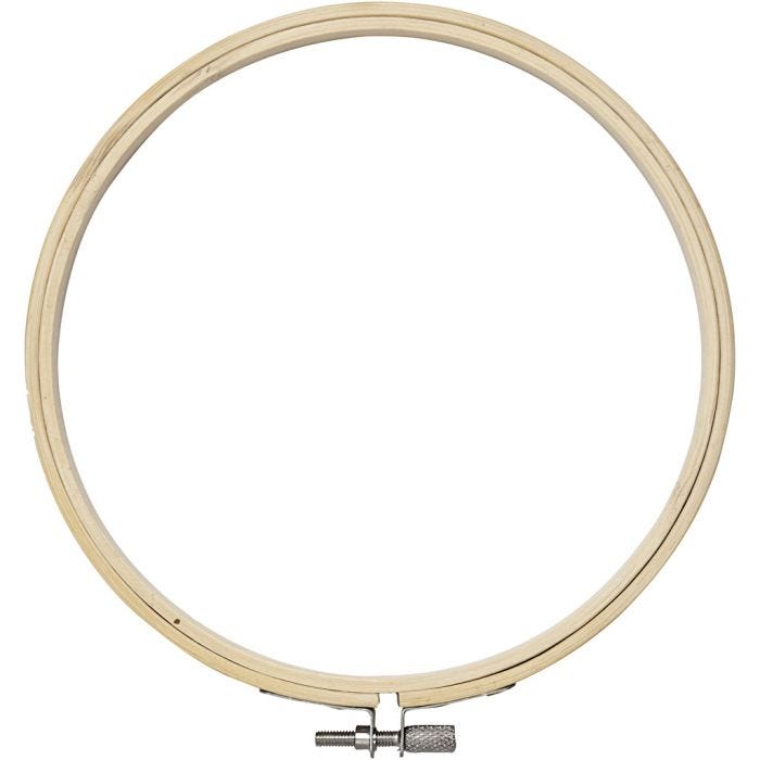 Broderiramme, diam. 15 cm, 1 stk.