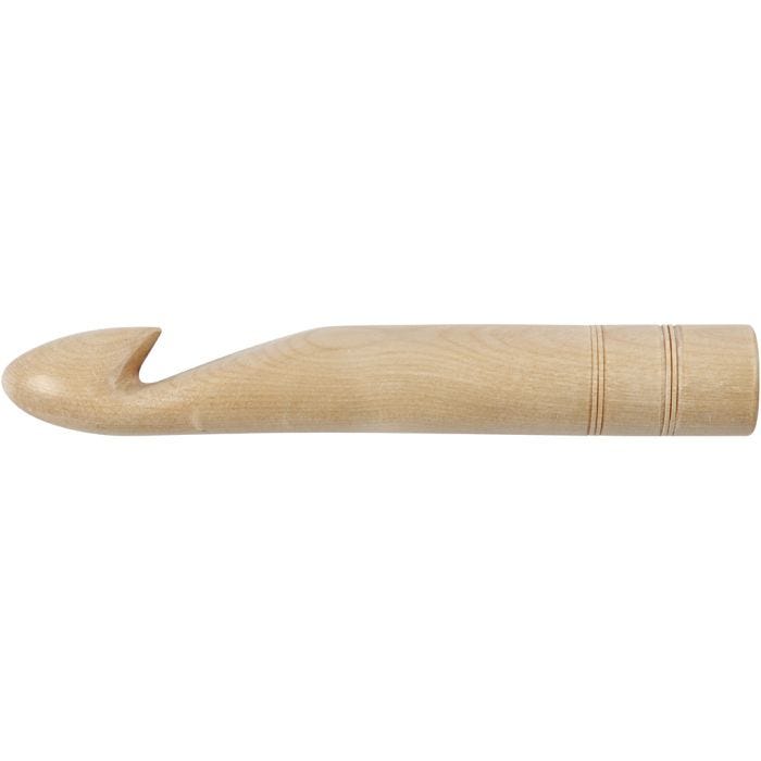 Hæklenål, nr. 35, L: 23 cm, str. 35 mm, 1 stk.