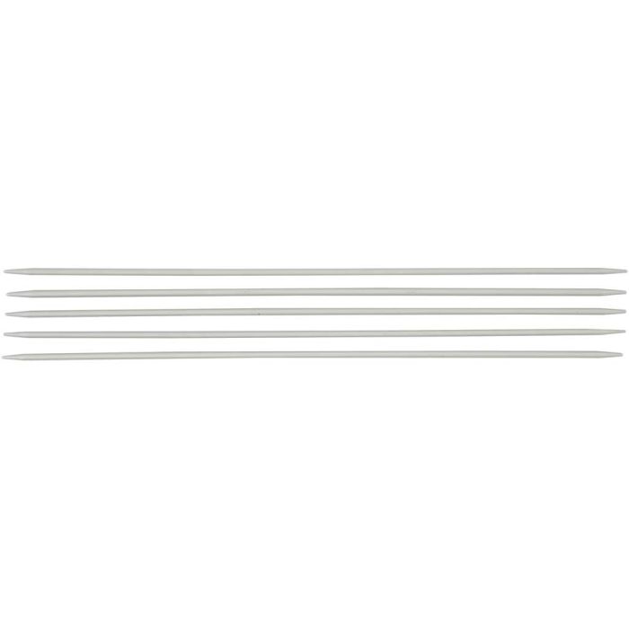 Strømpepinde, 20 cm, 2,5 mm, 1 sæt