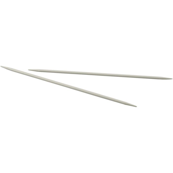 Strømpepinde, 20 cm, 4 mm, 1 sæt