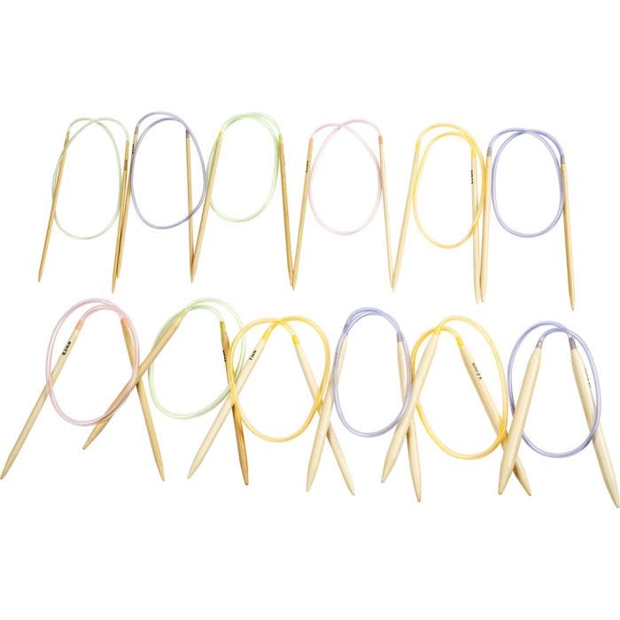 Rundpind, L: 60-80 cm, str. 3-10 mm, 12 stk./ 1 pk.