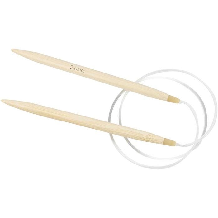 Rundpind, 80 cm, 8 mm, 1 stk.