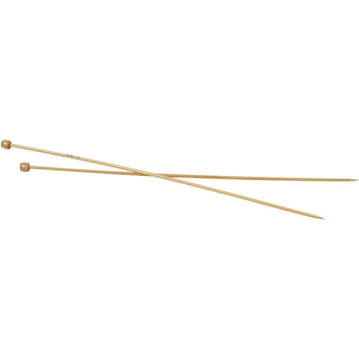 Strikkepinde, L: 35 cm, str. 3,5 mm, 1 par