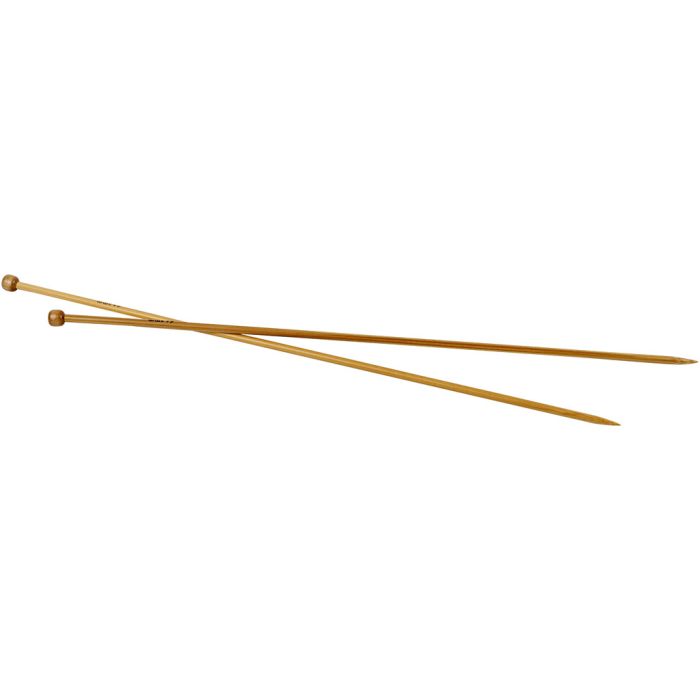 Strikkepinde, 35 cm, 4,5 mm, 1 par