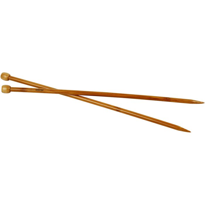 Strikkepinde, 35 cm, 8 mm, 1 par