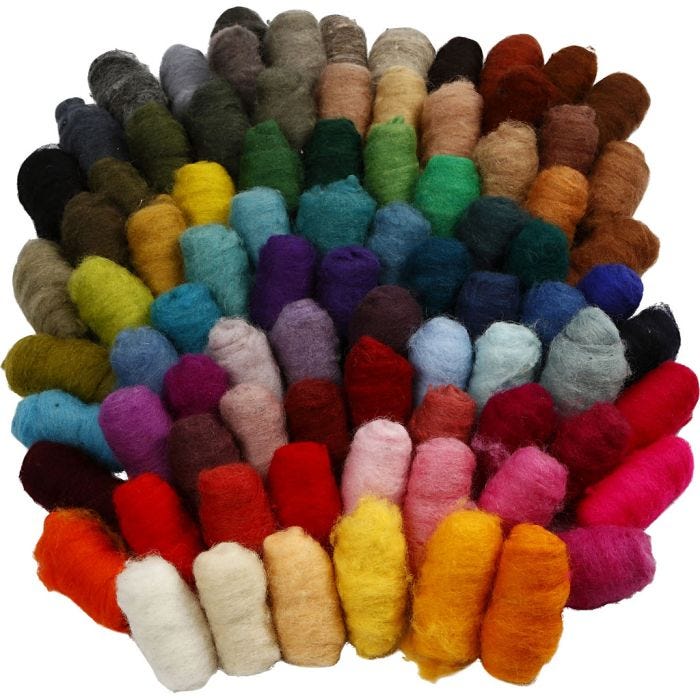 Kartet Uld, 86x10 g/ 1 pk.