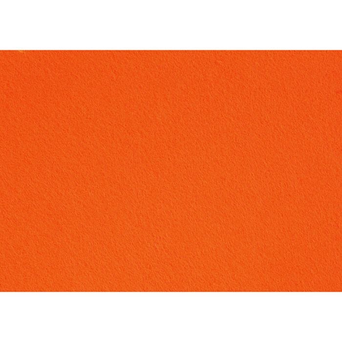 Hobbyfilt, A4, ark 210x297 mm, tykkelse 1,5-2 mm, orange, 10 ark/ 1 pk.