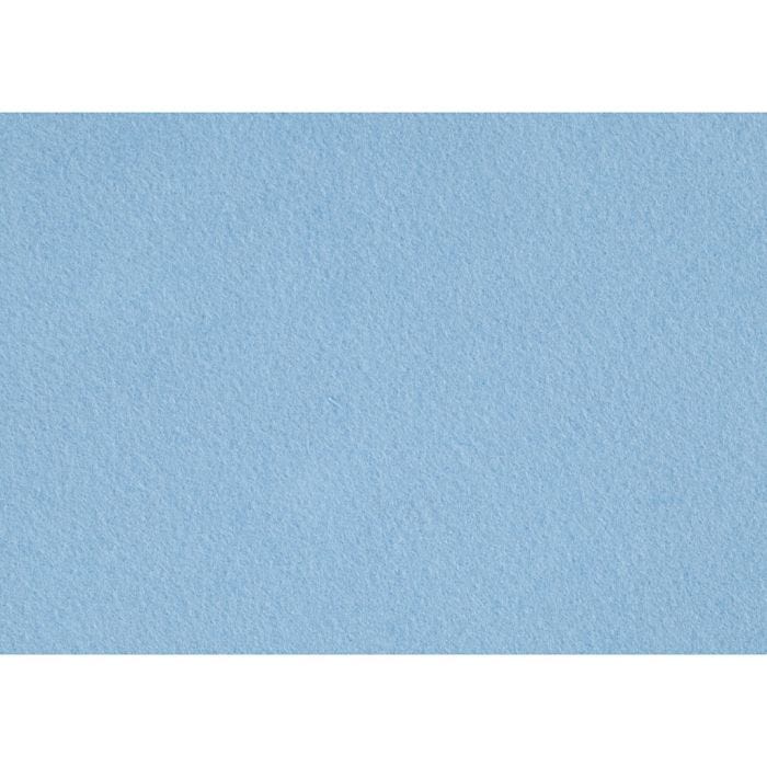 Hobbyfilt, A4, ark 210x297 mm, tykkelse 1,5-2 mm, lyseblå, 10 ark/ 1 pk.