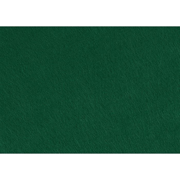 Hobbyfilt, A4, ark 210x297 mm, tykkelse 1,5-2 mm, grøn, 10 ark/ 1 pk.