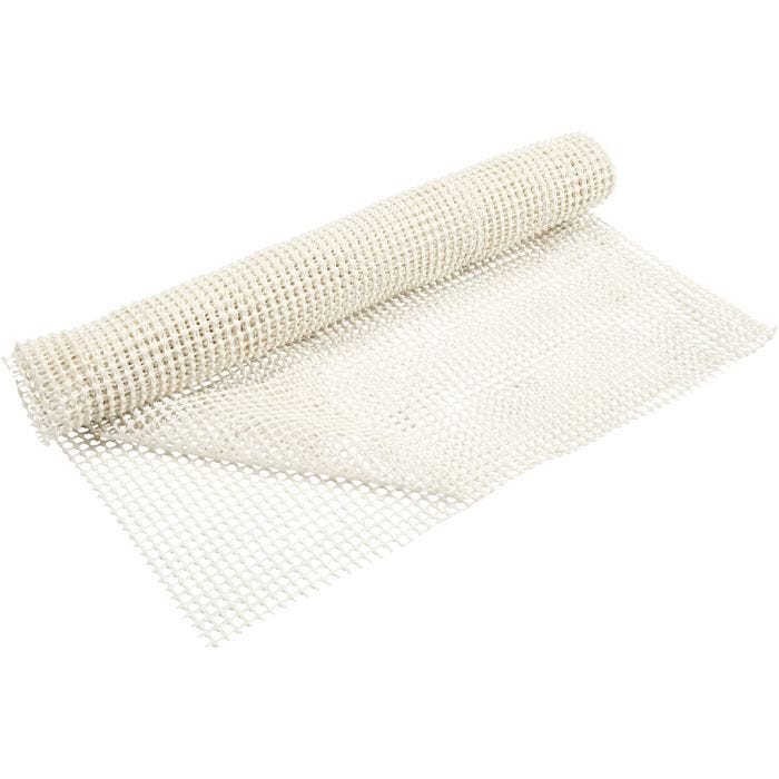 Skridsikkert underlag, B: 100 cm, hvid, 150 cm/ 1 rl.