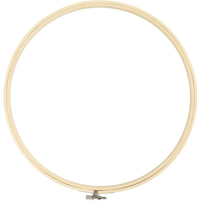 Broderiramme, diam. 30 cm, 1 stk.