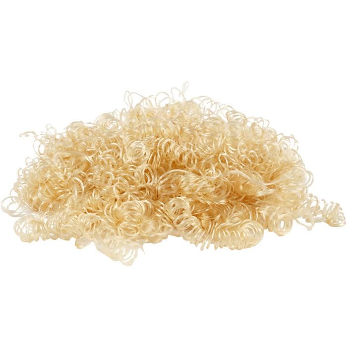 Krølhår, lys brun, 15 g/ 1 pk.