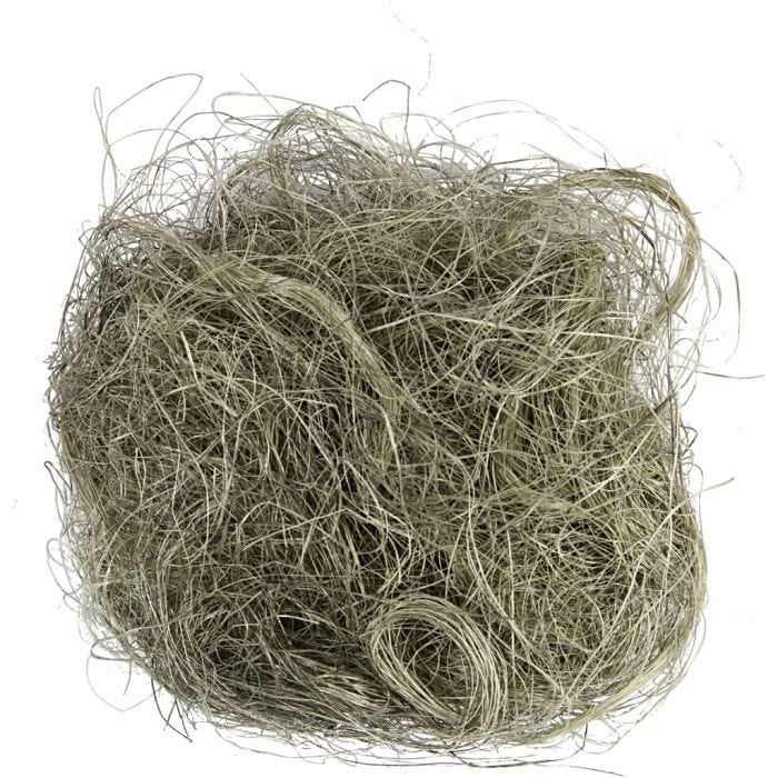 Sisal, støvet grøn, 8 g/ 1 pk.