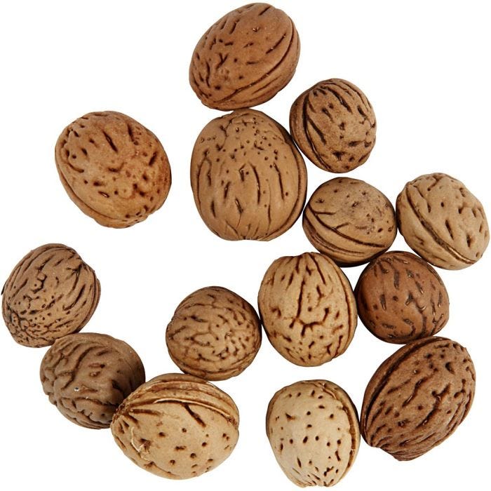 Nødder, 25 g/ 1 pk.