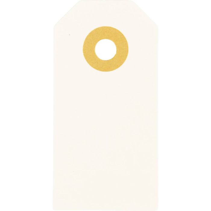 Manilamærker, str. 3x6 cm, 250 g, creme, 30 stk./ 1 pk.