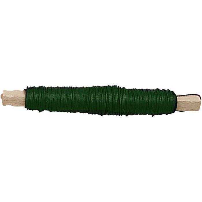 Vindseltråd, tykkelse 0,5 mm, grøn, 10x100 g, 10x50 m/ 1 pk.