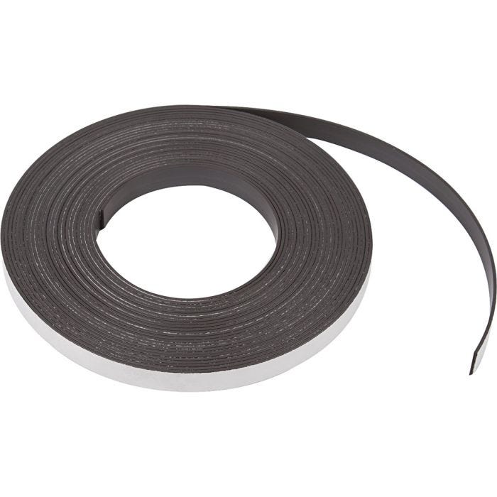 Magnetbånd, B: 12,5 mm, tykkelse 1,5 mm, 1 m/ 1 pk.