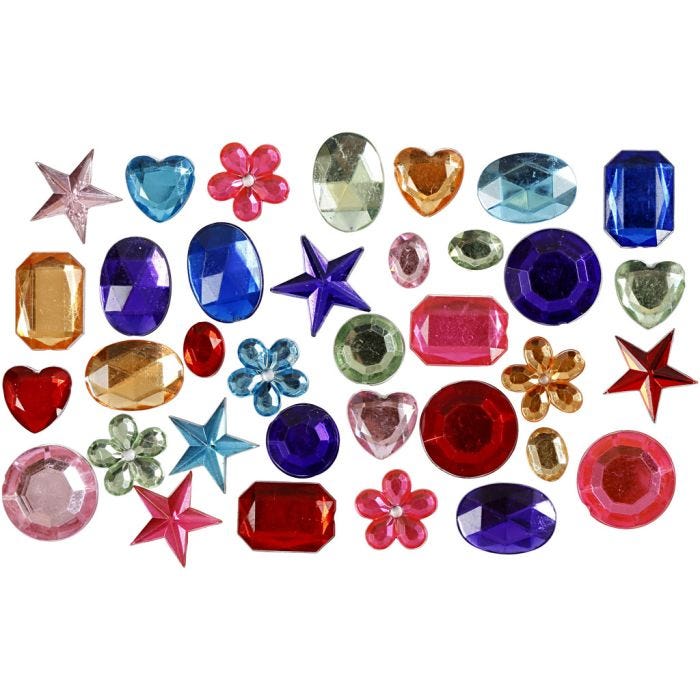 Rhinsten, str. 10-15 mm, 15 g/ 1 pk.
