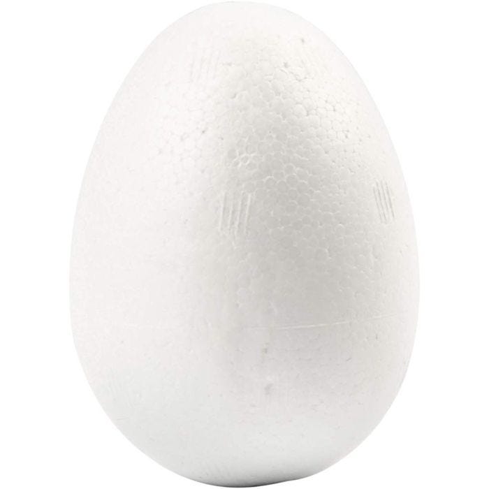 Æg, H: 6 cm, hvid, 50stk./ 1 pk.