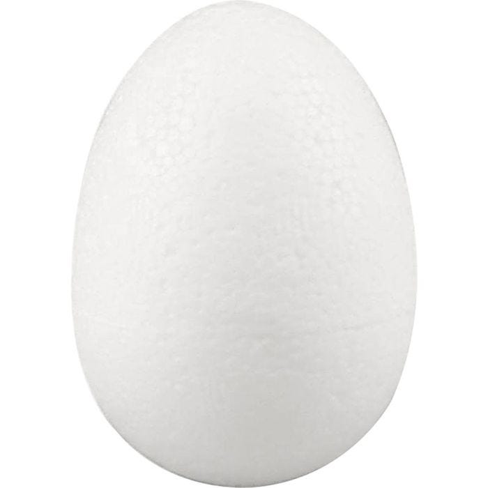 Æg, H: 7 cm, hvid, 50stk./ 1 pk.