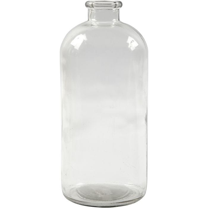 Apotekerflaske, H: 24,5 cm, diam. 10,5 cm, hulstr. 2,6 cm, 6 stk./ 1 pk.