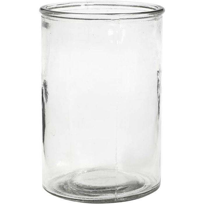Lysglas, H: 14,5 cm, diam. 10 cm, 6stk./ 1 pk.