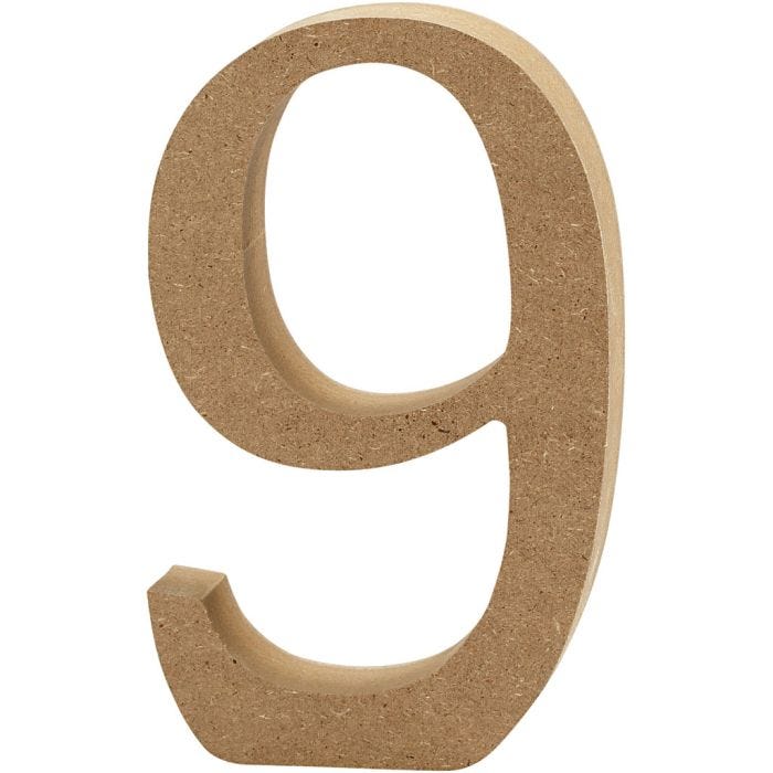 Tal, 9, 8 cm, 1,5 cm, 1 stk.