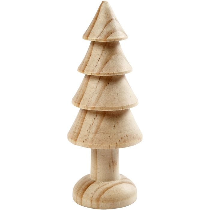 Træ, 10 cm, 1 stk.