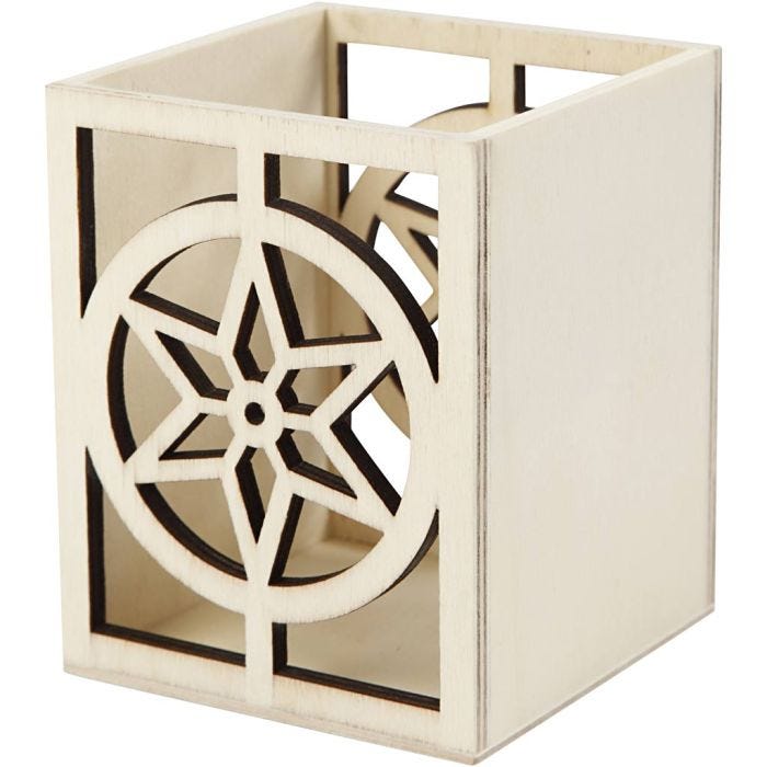 Lanterne, stjerne, 10 cm, 8x8 cm, 1 stk.