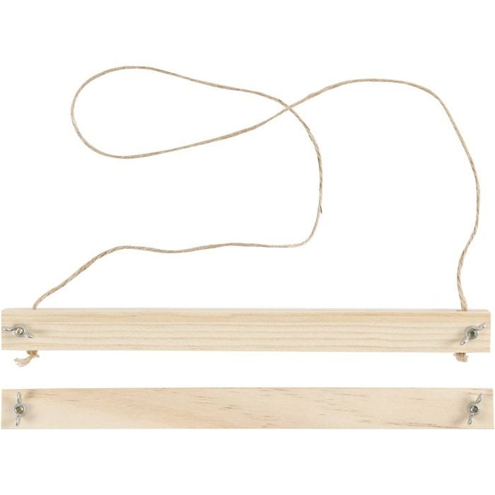 Plakatlister, H: 2 cm, D: 2,2 cm, B: 25 cm, 1 sæt
