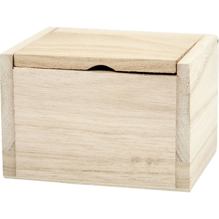 Æske, 10x8,2x6,7 cm, 1 stk.