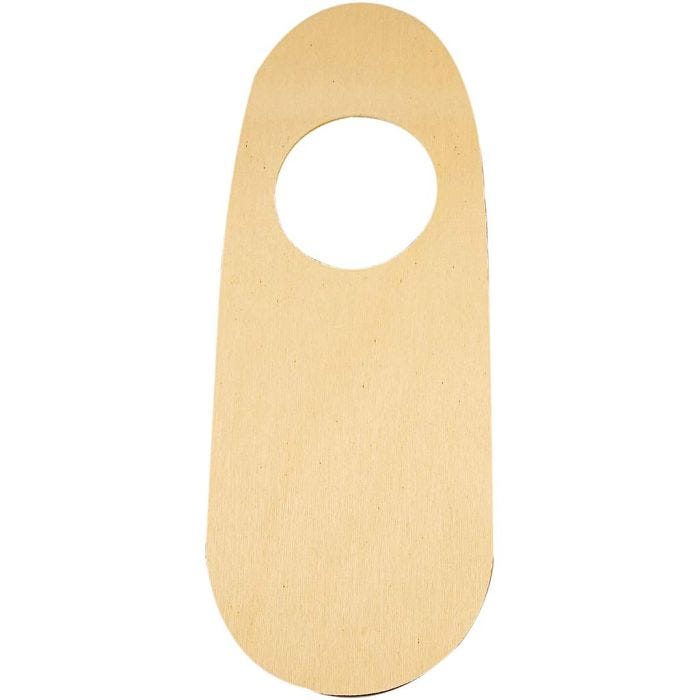 Dørskilt, 25 cm, 10 cm, 1 stk.