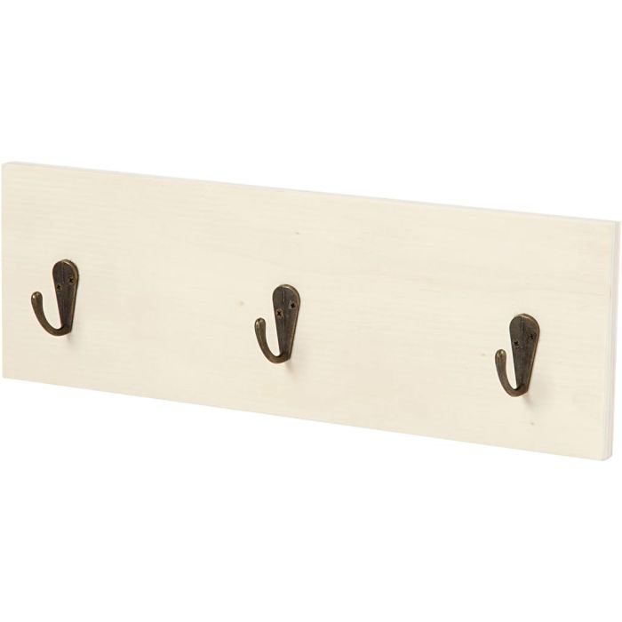 Knagerække, 10 cm, 1,2 cm, 30 cm, 1 stk.