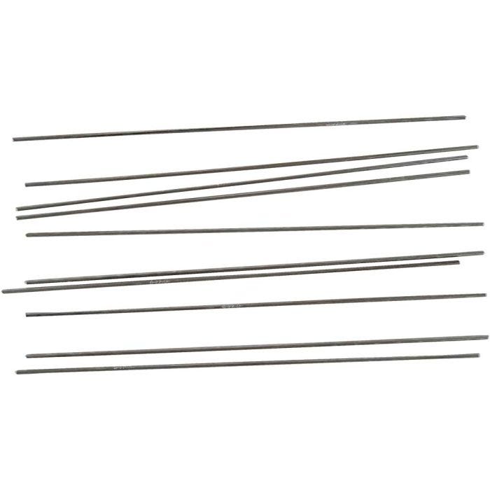 Metalstang, 20 cm, 2 mm, 10stk./ 1 pk.