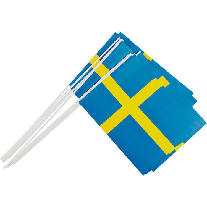 Papirflag, str. 20x25 cm, 10 stk./ 1 pk.