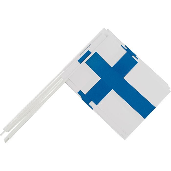 Papirflag, 10 stk./ 1 pk.