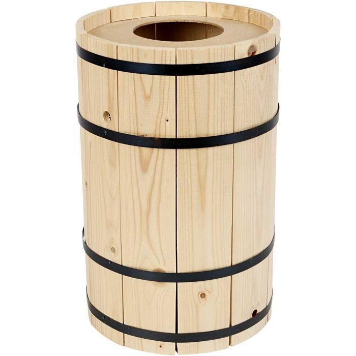 Fastelavnstønde, fyr, 38 cm, 24 cm, lille, 1 stk.