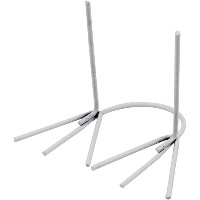 Fuglefødder og Kyllingefødder, H: 5 cm, B: 3,5 cm, hvid, 20 par/ 1 pk.