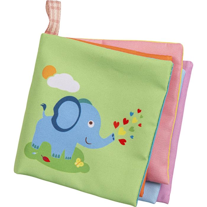 Stofbog med billeder og lyd, str. 11x11 cm, 1 stk.