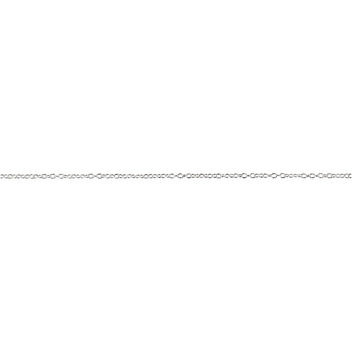 Kæde, B: 2 mm, forsølvet, 20 m/ 1 stk.