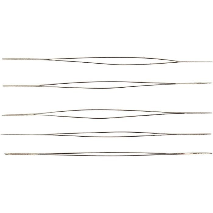 Smykkenål, L: 6 cm, tykkelse 0,3 mm, 5 stk./ 1 pk.